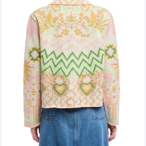 Hayley Menzies London Colorful Patterned Sweater - Picture 5 of 6